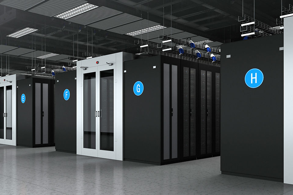 AI server and UPS